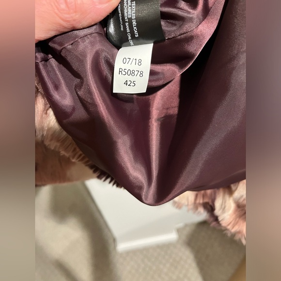 Sam Edelman Womens Faux Fur Long Sleeves Button Jacket  Size XL - Picture 7 of 11